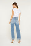 HR Cuffed Straight Leg Denim