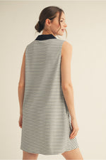Black/White Stripe Dress