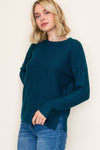Long Sleeve Solid Sweater