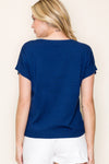 Solid Pullover Top