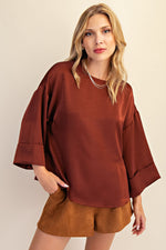 Sienna Cuffed Sleeve Blouse