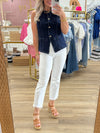 Dark Denim Vest
