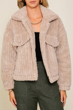 Mocha Teddy Jacket