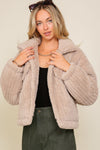 Mocha Teddy Jacket