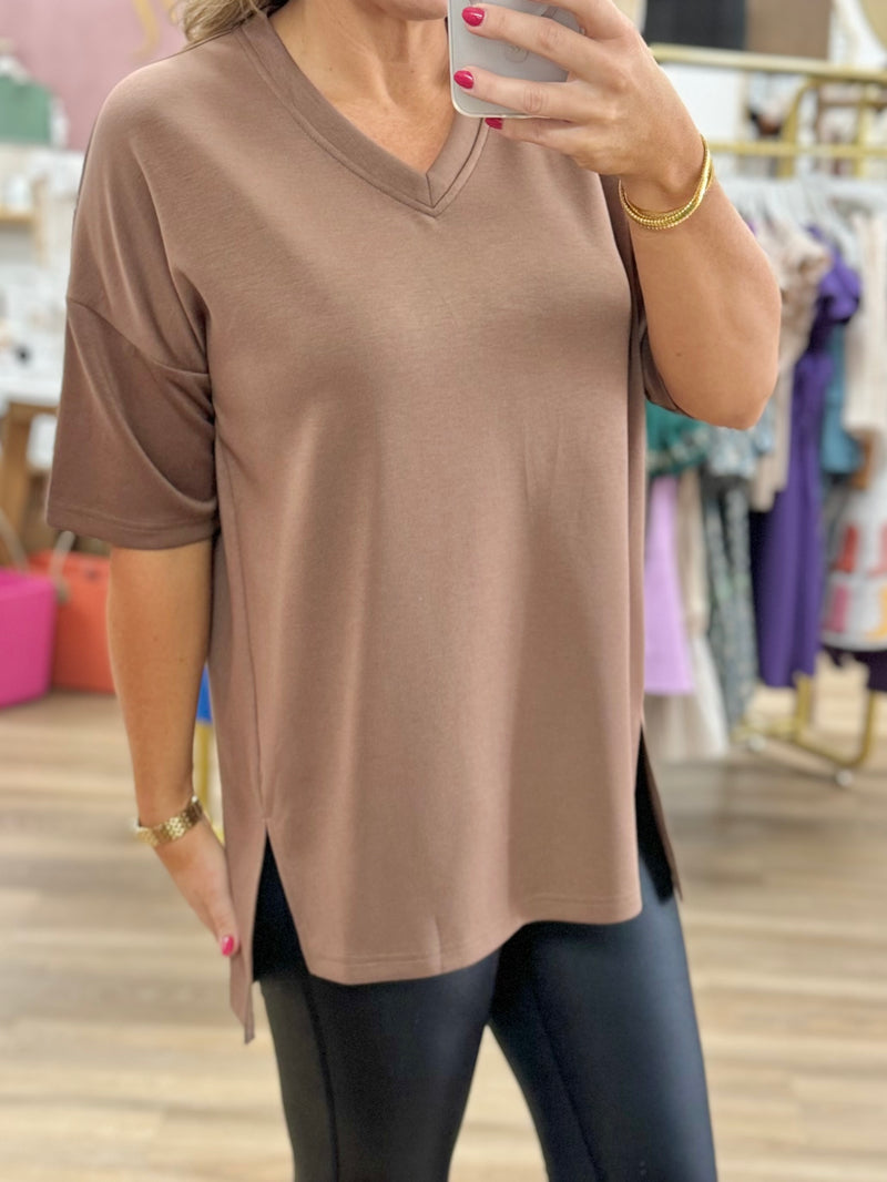 Cody Luxe Tunic Top