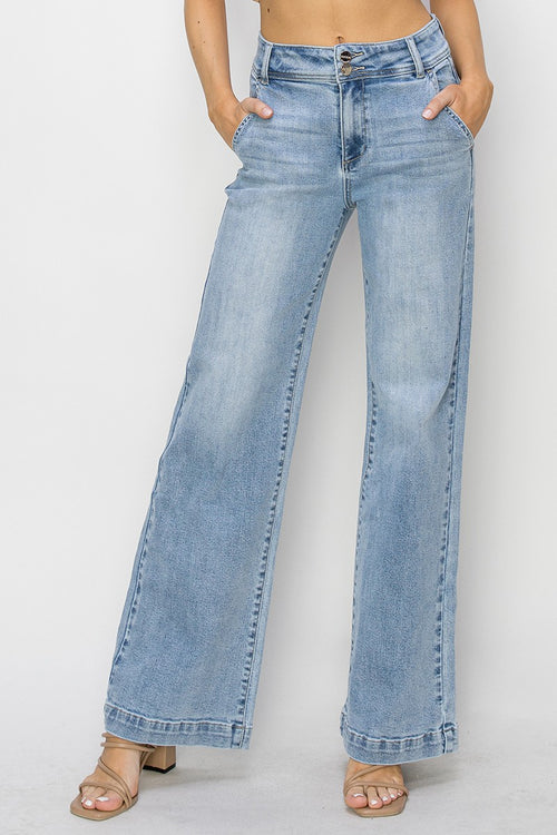 Light Wash Trouser Jeans