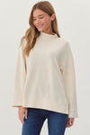 Cream 3/4 Sleeve Top