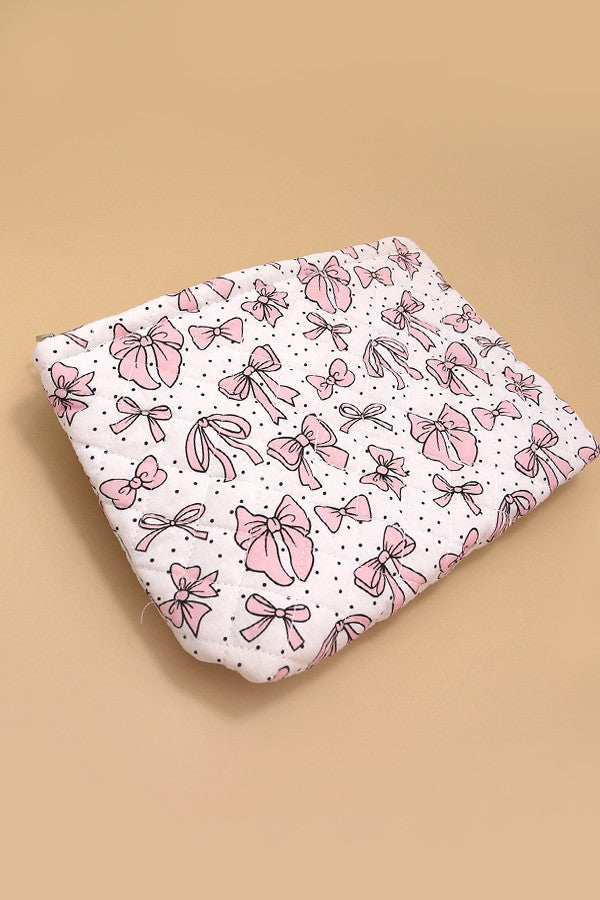 Bow Cosmetic Bag