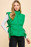 Green Puffer Vest