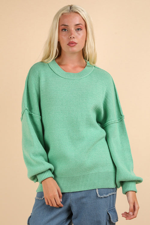 Oversized Solid Sweater