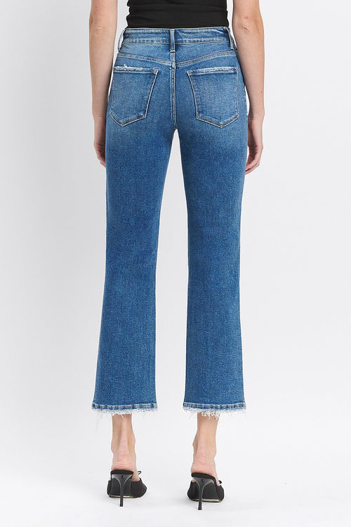 HR Ankle Straight Jeans