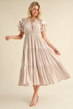 Champagne Midi Dress