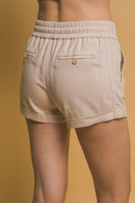 Linen Drawstring Shorts