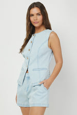 Lt. Denim Vest