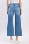 HR Crop Slim Wide Denim
