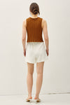 Knit Vest w/Ties