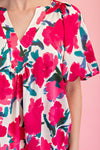 Floral V-Neck Top