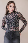 Sheer Lace Top