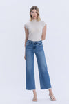 HR Ankle Wide Leg Denim