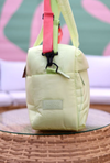 Modern Puffer Duffle - Lime