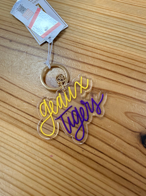 Acrylic Gameday Keychain