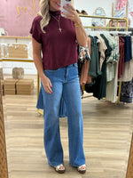 Ruby Mock Neck Top