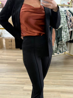Black Knit Trousers