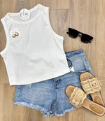 Sleeveless Crop Tank