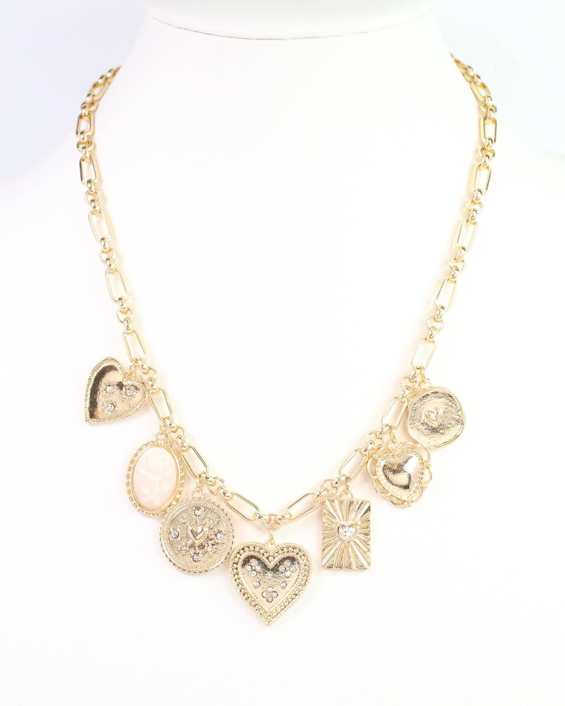 Henley Heart Charm Necklace