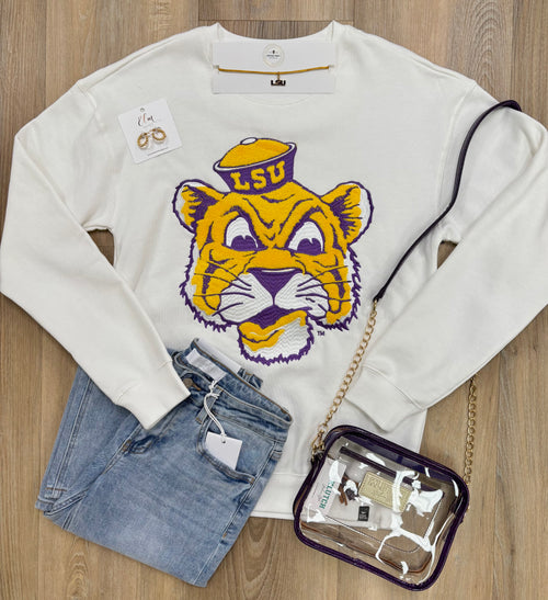Mike The Tiger Chenille Sweatshirt