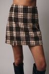 Plaid Mini Skirt