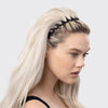 Zig Zag Headband - Black & Tort