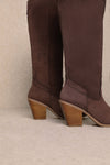 Brown Suede Boots