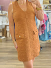 Camel Textured Dress