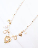 Selma Pearl Charm Necklace