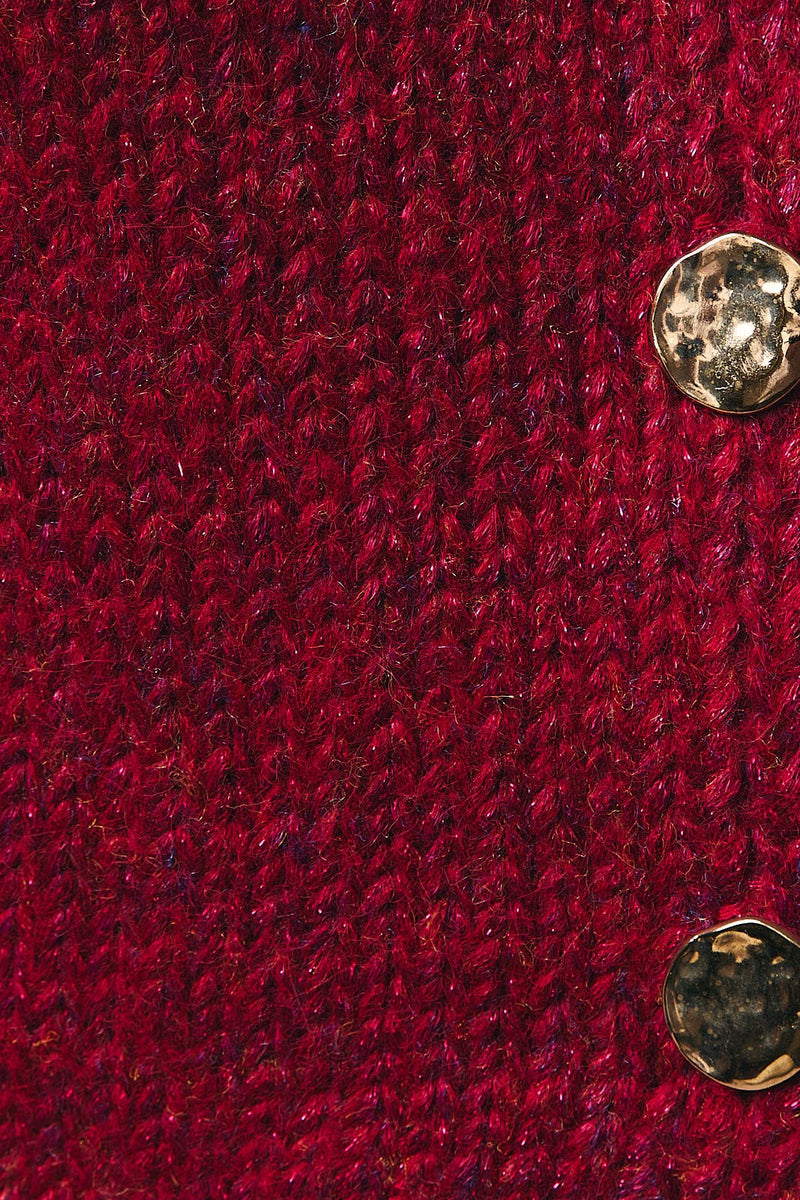 Red Lurex Vest