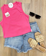 Sleeveless Crop Tank