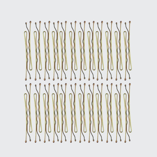 Bobby Pins 45pc - Brown