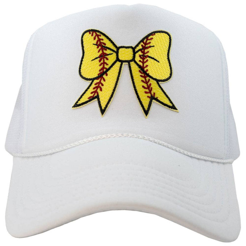 Softball Bow Trucker Hat