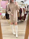 Tan Sweater Dress