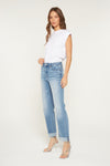 HR Cuffed Straight Leg Denim