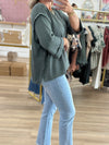 3/4 Sleeve Solid Top