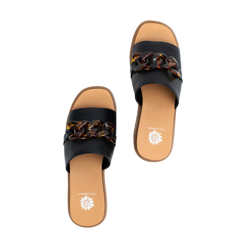 Alora Black Sandal