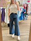 Navy Wide Leg Pant