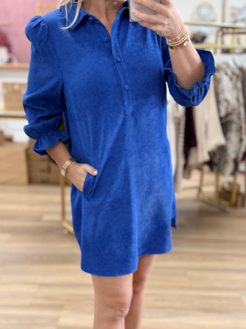 Joy Joy-Royal Corduroy Dress