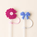 Straw Topper Set-Wildberry