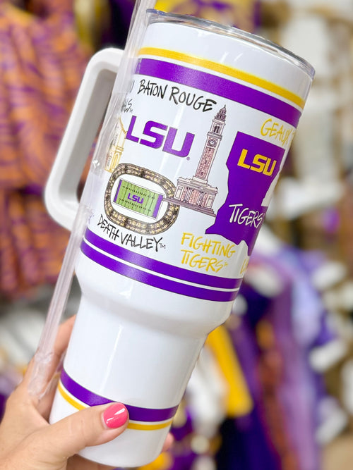 LSU 40oz Tumbler