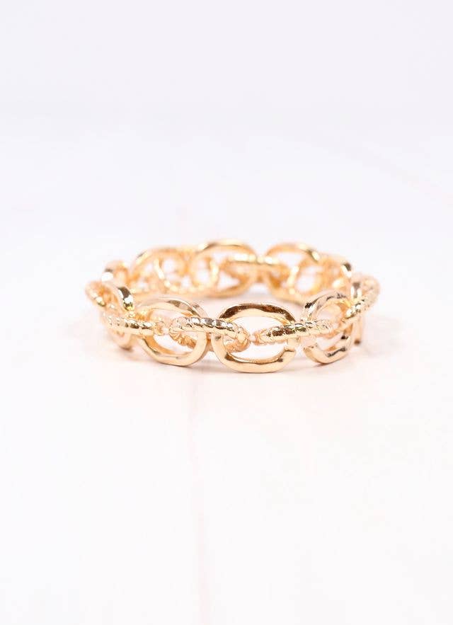 Mason Link Stretch Bracelet