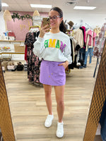 Lavender Activewear Skort