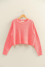 Cropped Pink Sweater